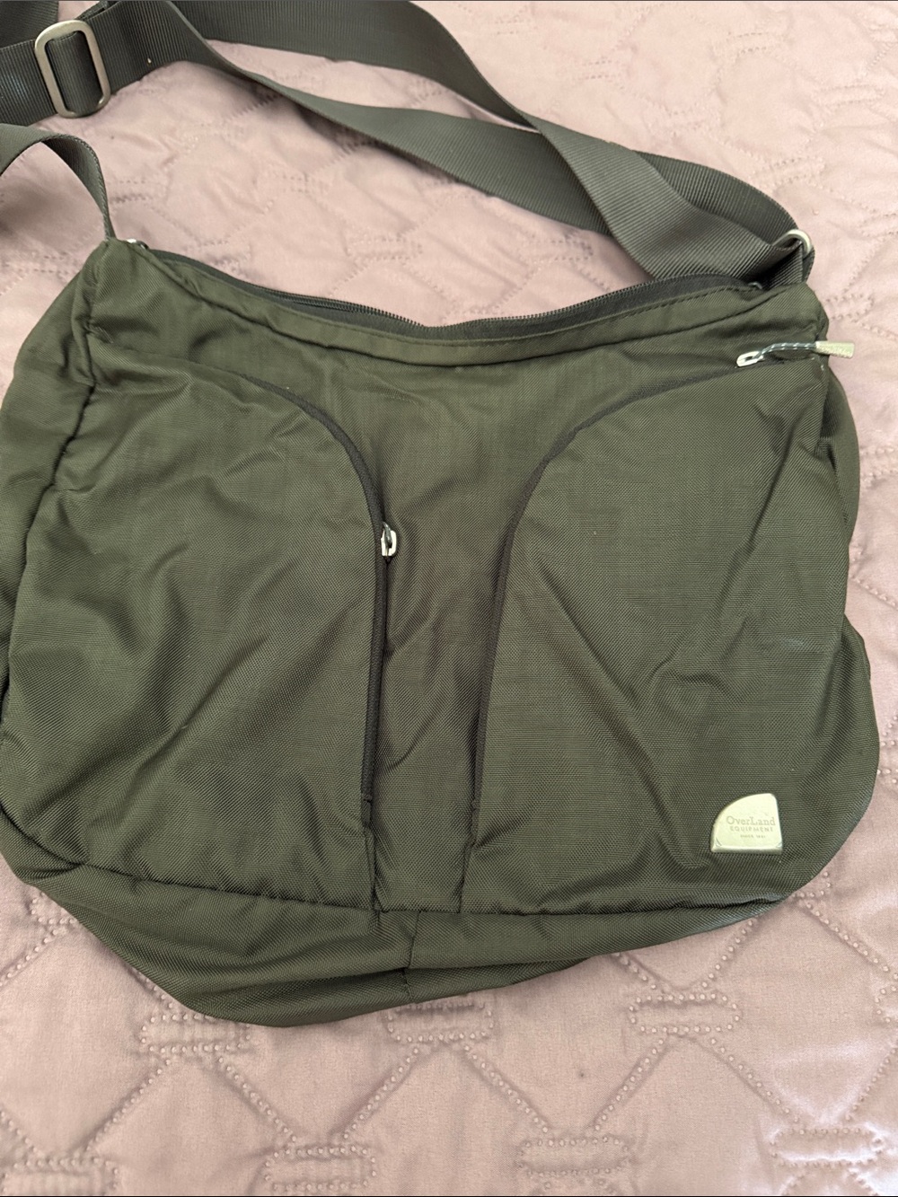 Overland Equipment Dark Grey Travel Crossbody